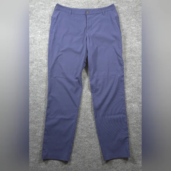 ​Lululemon Men's Commission Pant Classic 32 Iron Blue Warpstreme Golf Chino